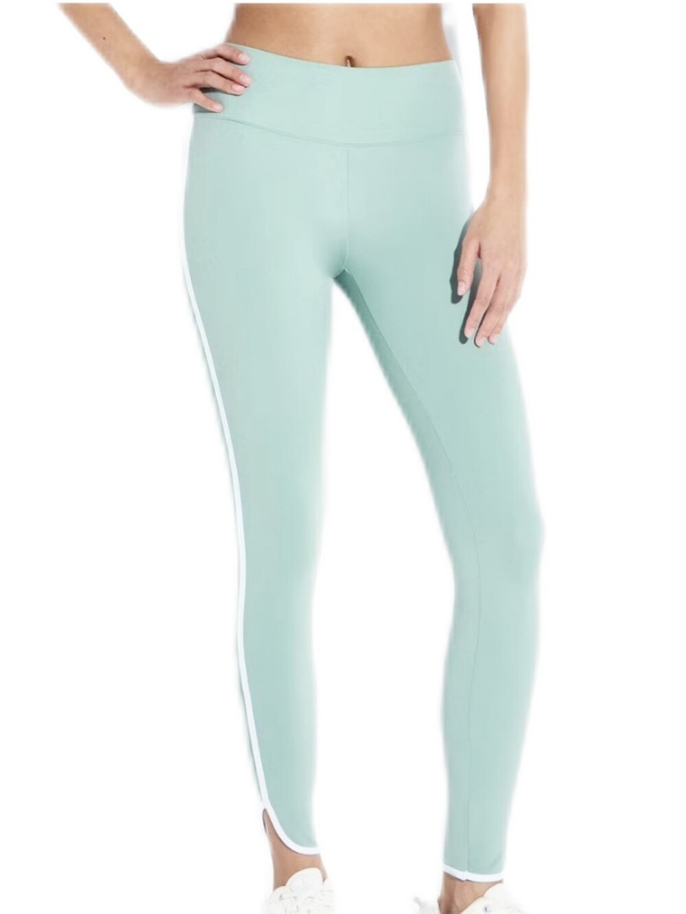 Wild Fable Mid Rise Skinny Dolphin Hem ButterBliss Leggings Slate Blue XL NEW